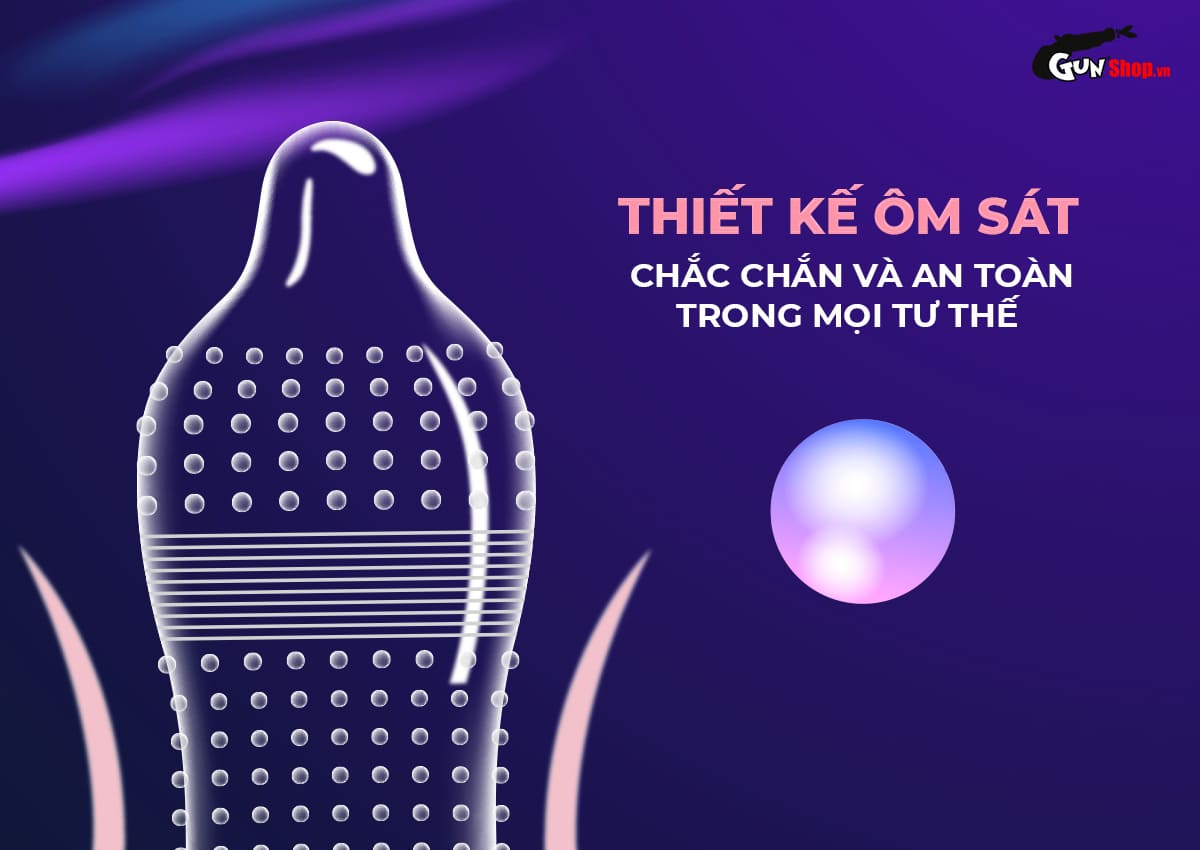 Bao cao su Shell Giant Entering chính hãng tại Gunshop