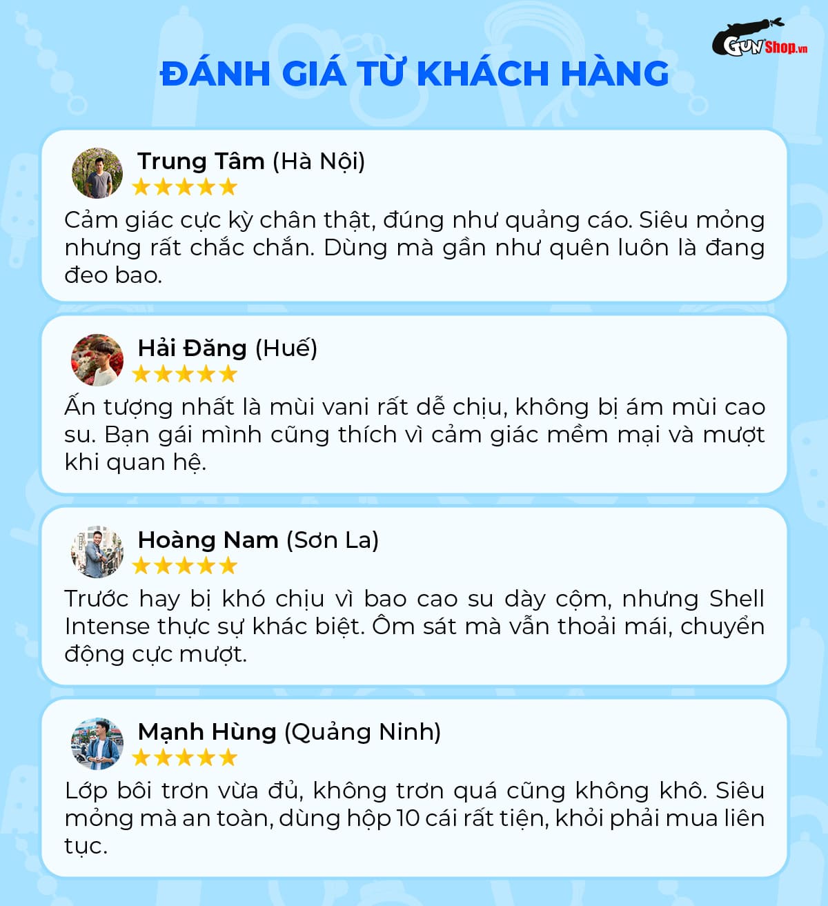 Đánh giá khách hàng thực tế bao cao su Shell Intense - Hộp 10 cái có thật sự khác biệt?