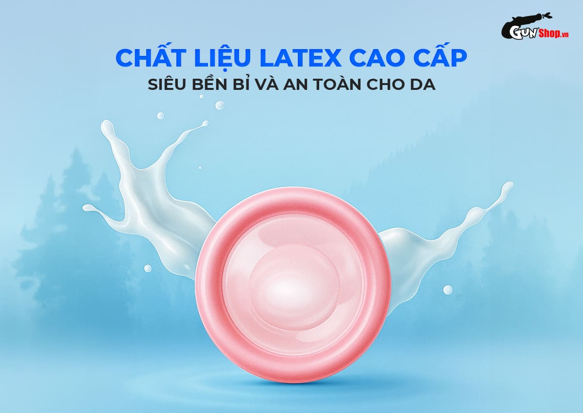 Bao cao su Shell Intense - Hộp 3 cái chính hãng tại Gunshop