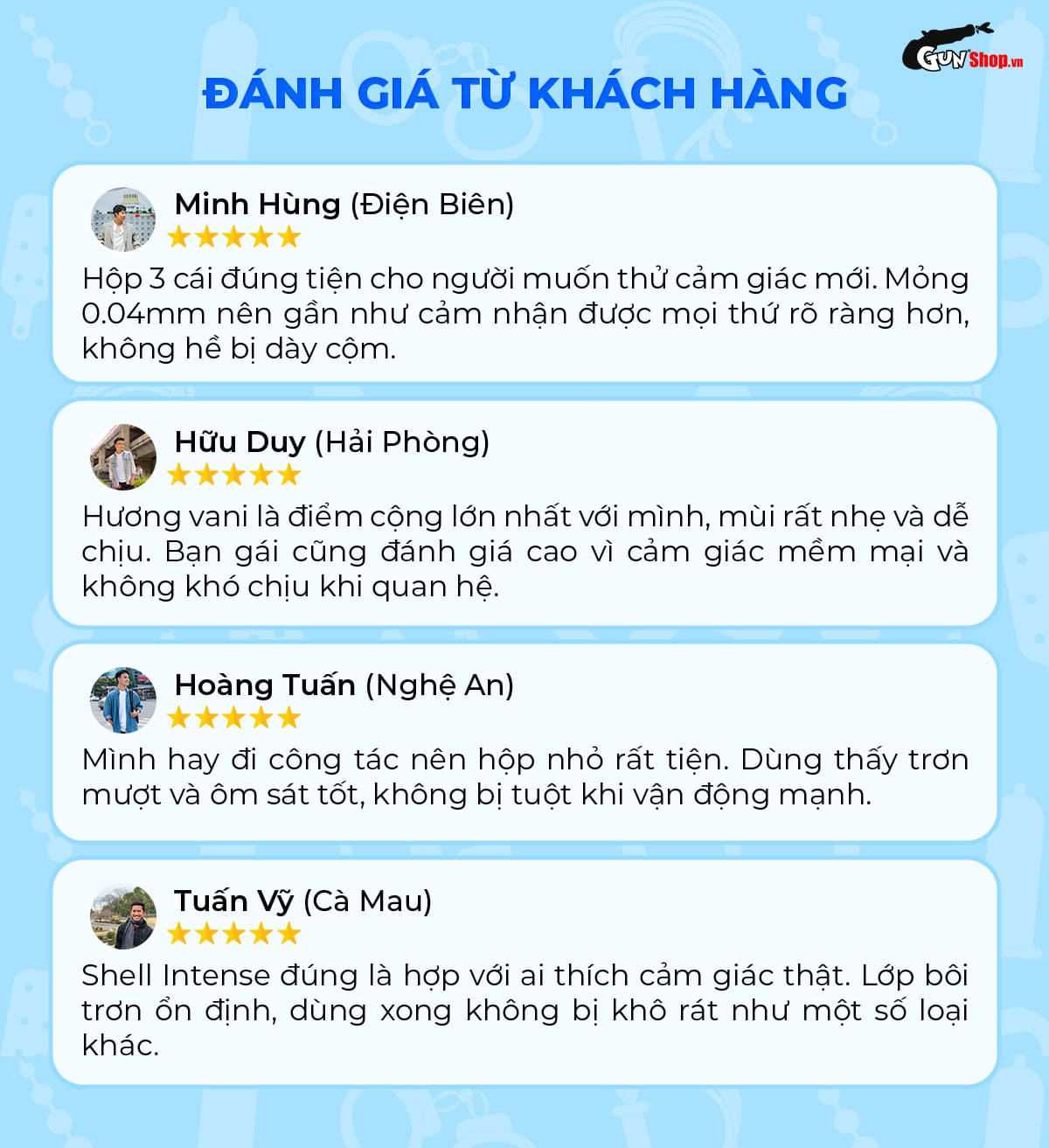 Đánh giá khách hàng thực tế – Shell Intense bản 3 cái có gì khác biệt?