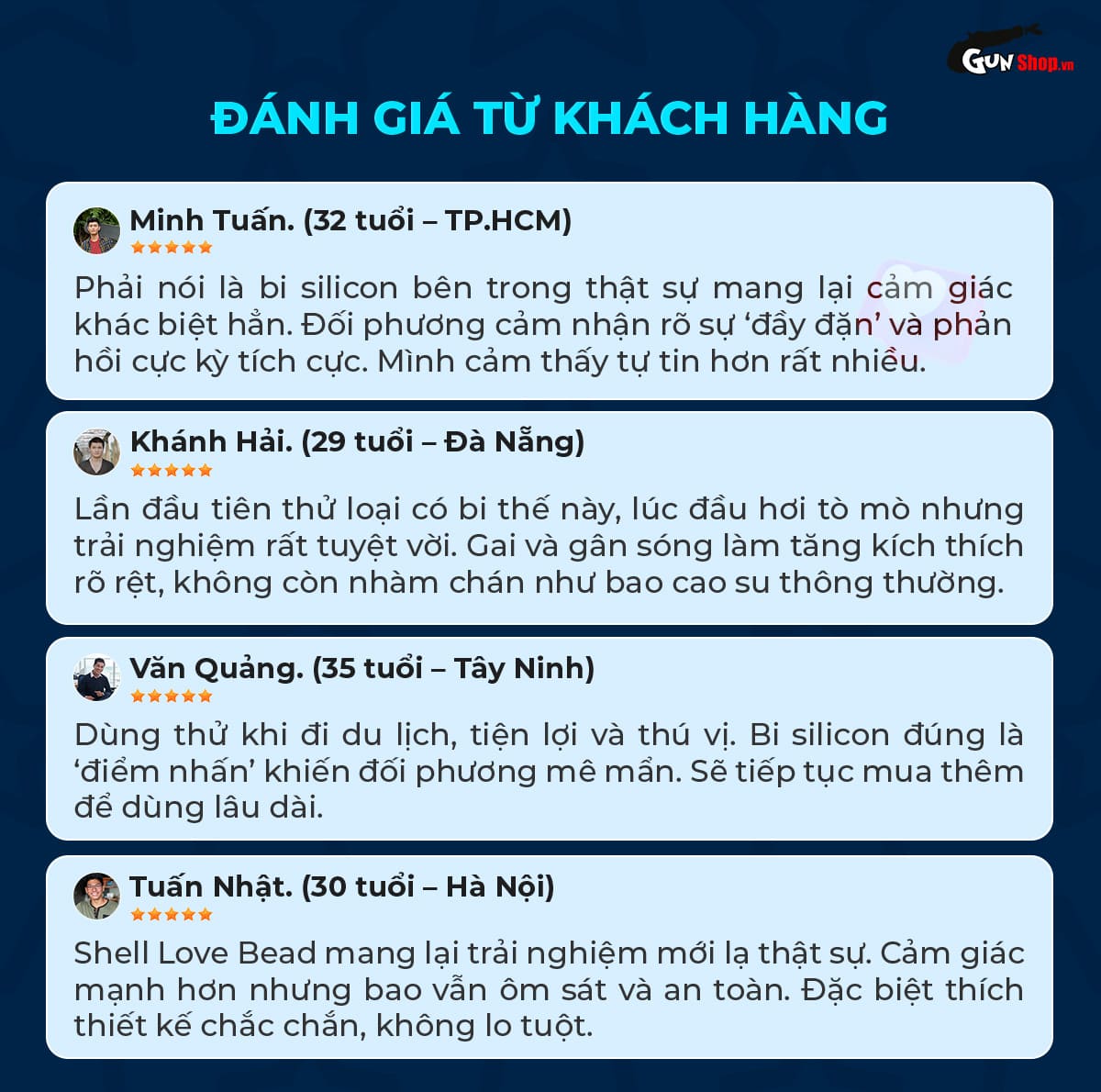 Đánh giá khách hàng về bao cao su Shell Love Bead qua góc nhìn người dùng