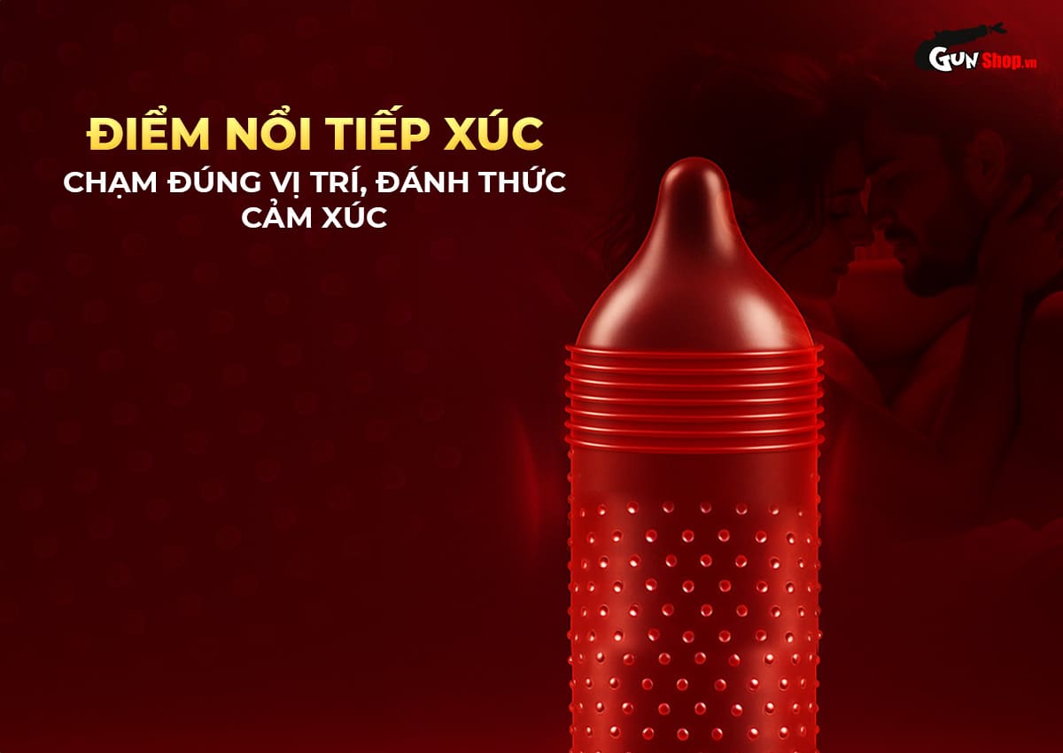 Bao cao su Shell Performax 6 in 1 - Hộp 3 cái cao cấp tại Gunshop