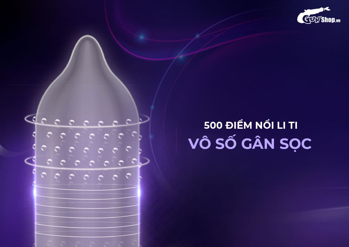 Bao cao su Shell Play Jelly cao cấp chính hãng tại Gunshop