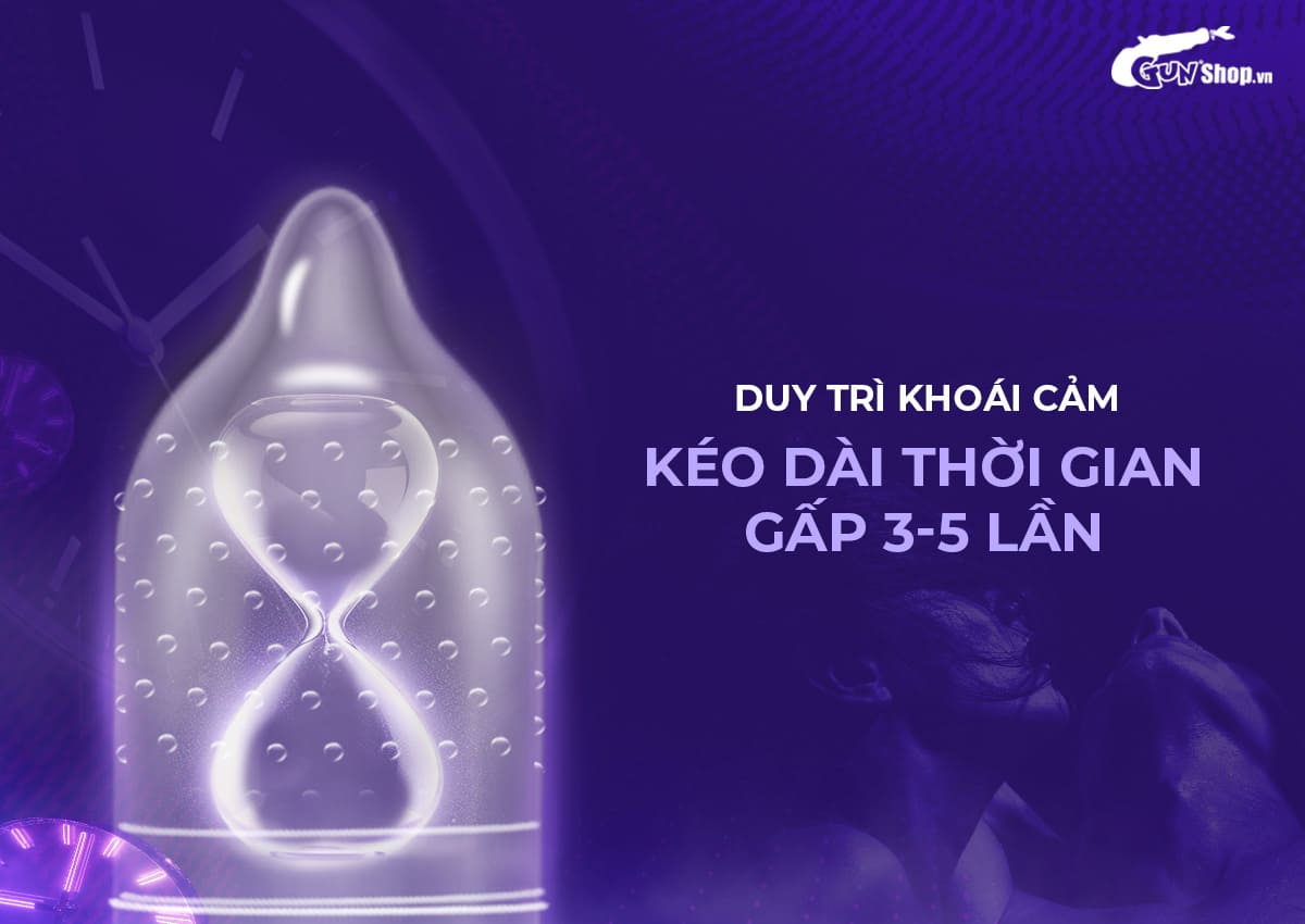 Bao cao su Shell Play Jelly cao cấp chính hãng tại Gunshop
