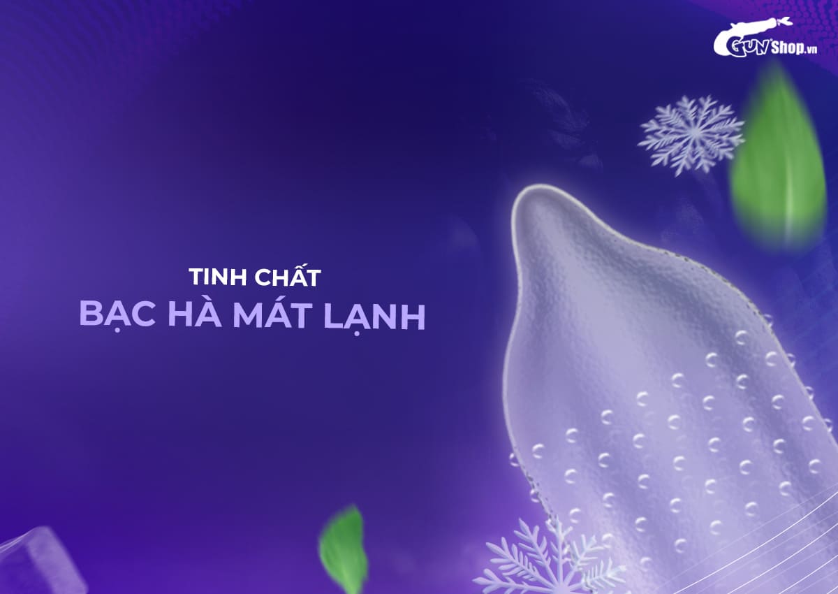 Bao cao su Shell Play Jelly cao cấp chính hãng tại Gunshop