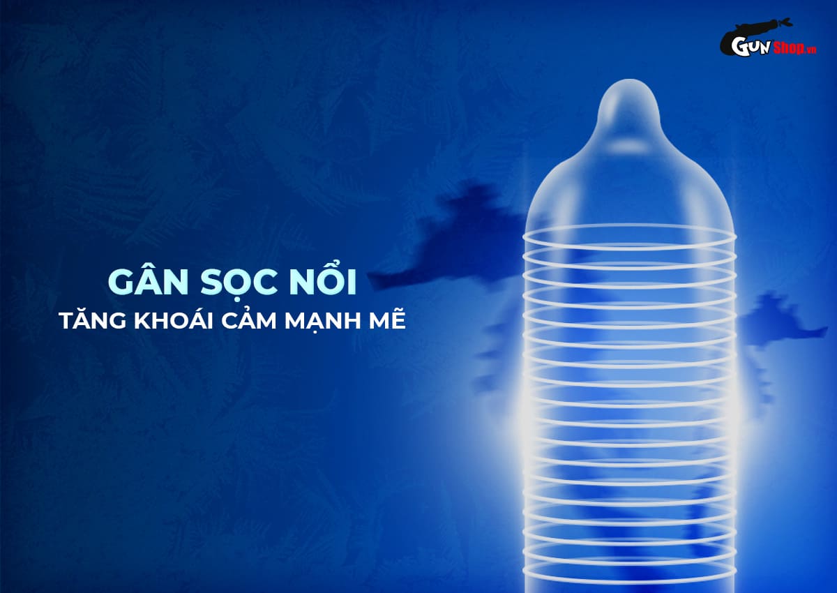 Bao cao su Shell Seahorse - Hộp 10 cái chính hang tại Gunshop