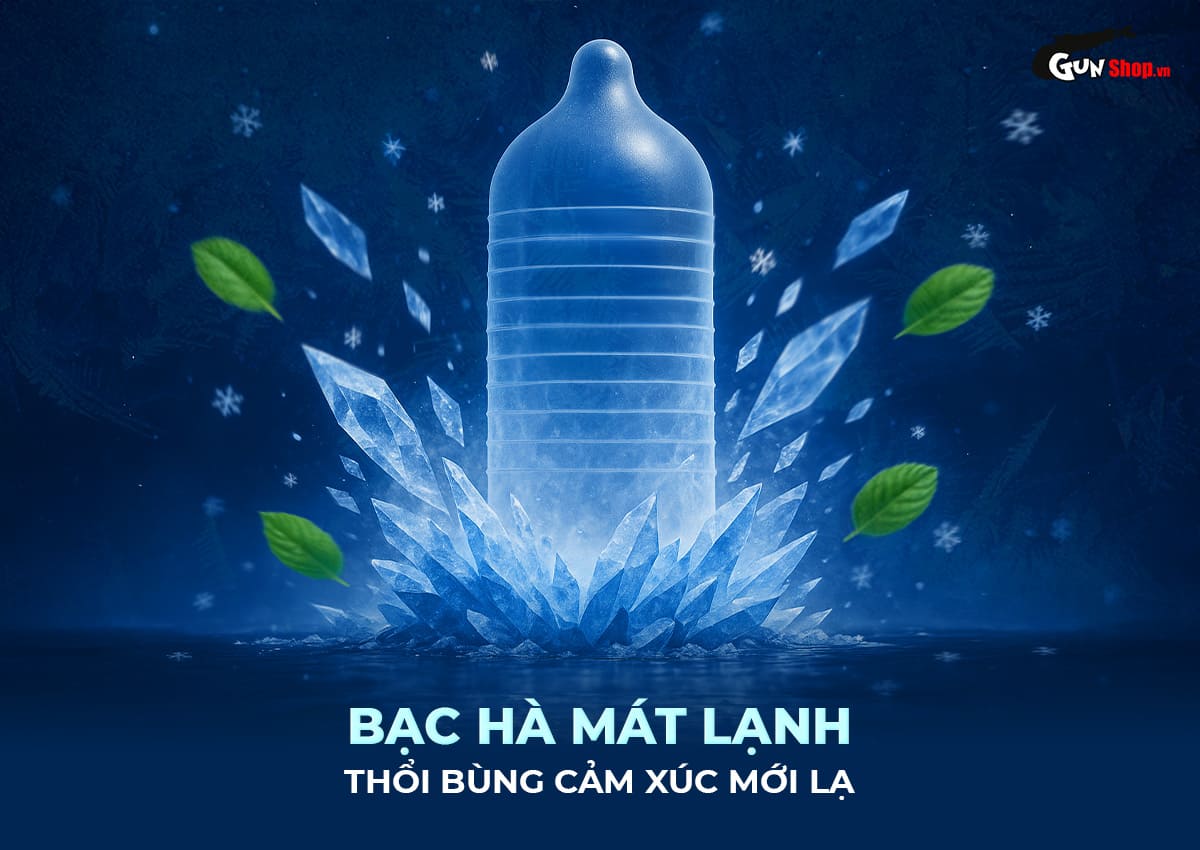 Bao cao su Shell Seahorse - Hộp 3 cái cao cấp tại Gunshop