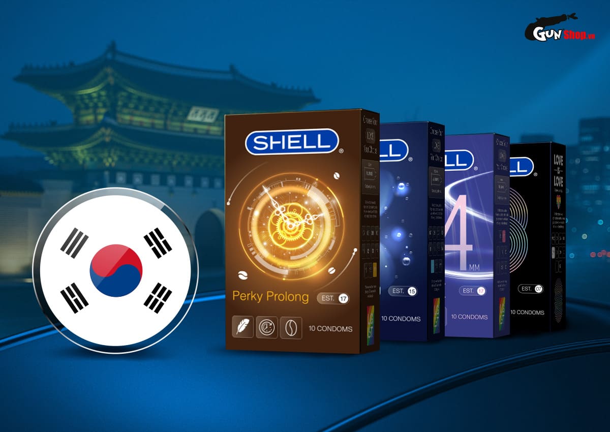 Bao cao su Shell chính hãng tại Gunshop.vn