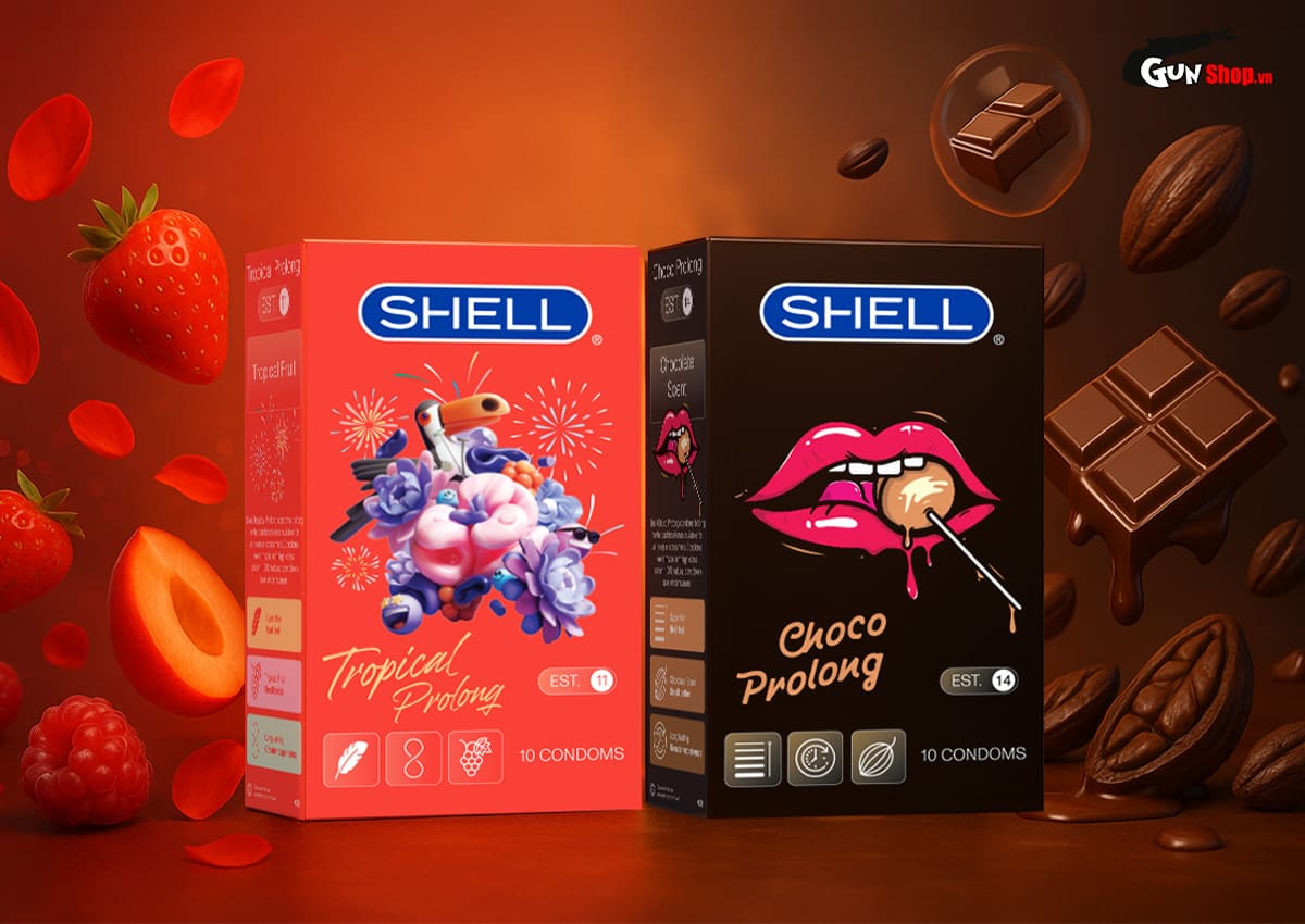Bao cao su Shell chính hãng tại Gunshop.vn