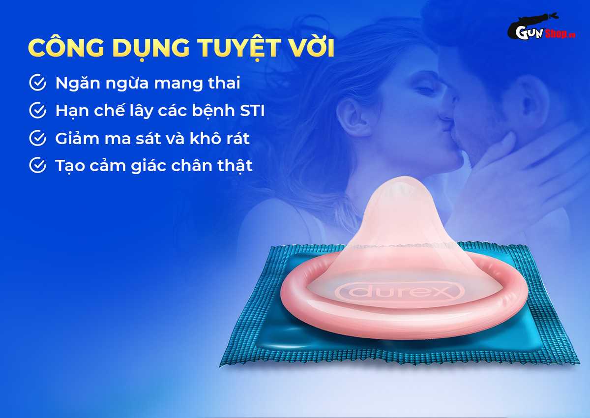 Công dụng của bao cao su Durex Classic