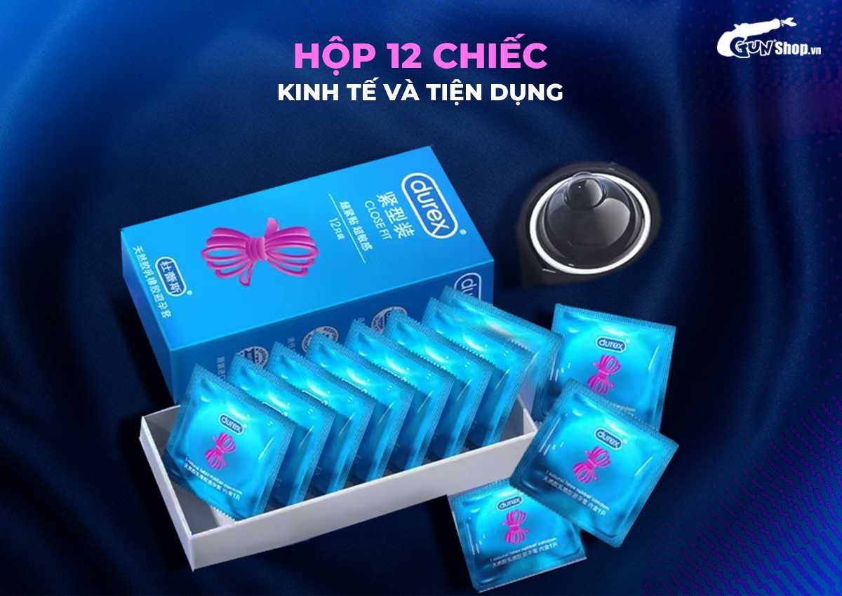Bao cao su Durex Close Fit chính hãng tại Gunshop