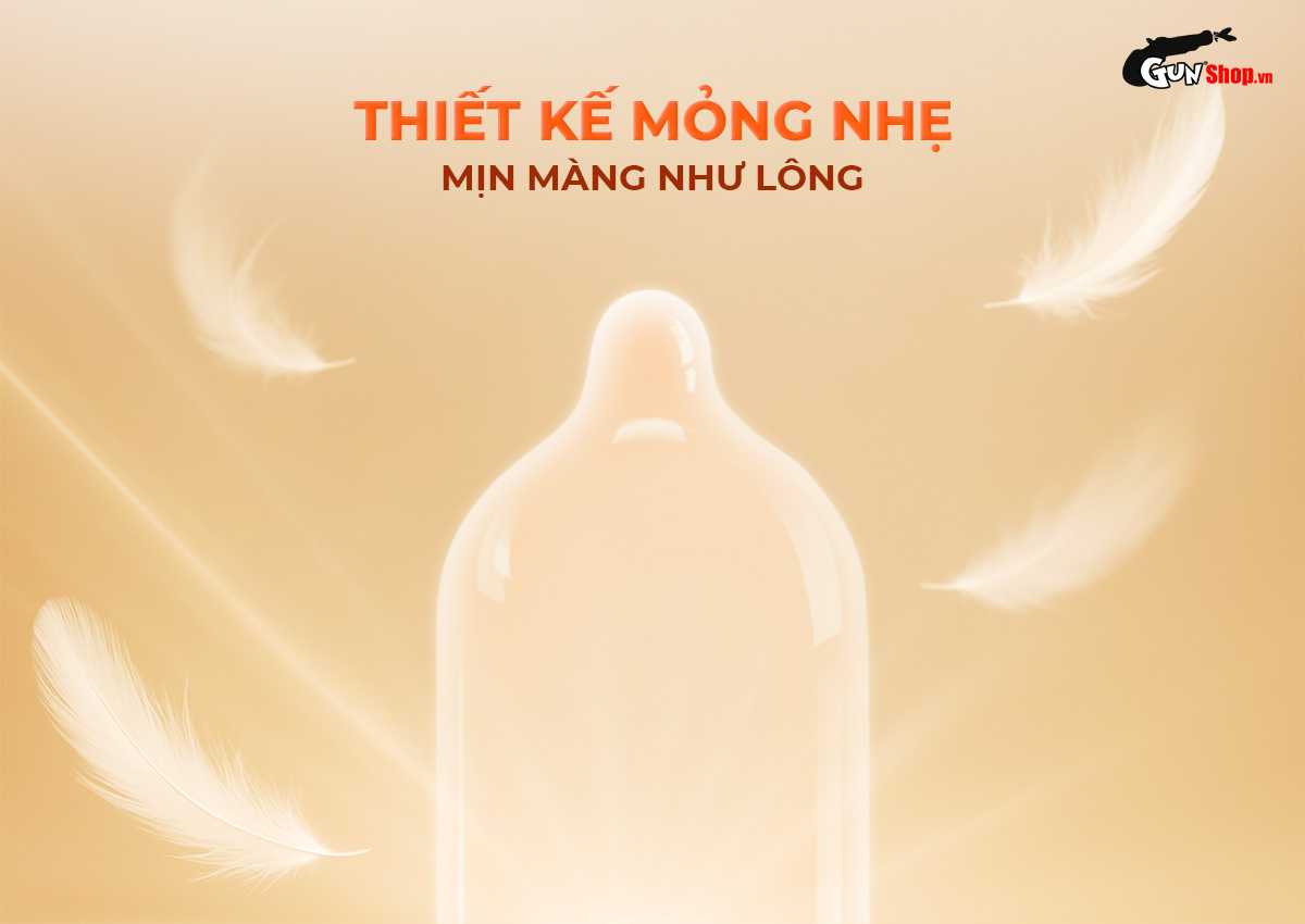 Bao cao su Durex Fetherlite Feel chính hãng tại Gunshop