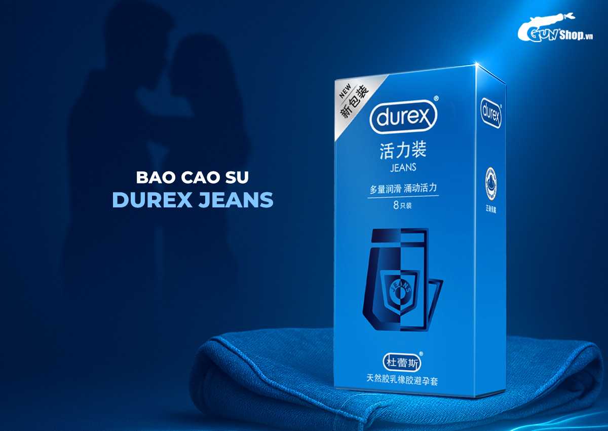 Bao cao su Durex Jeans chính hãng tại Gunshop