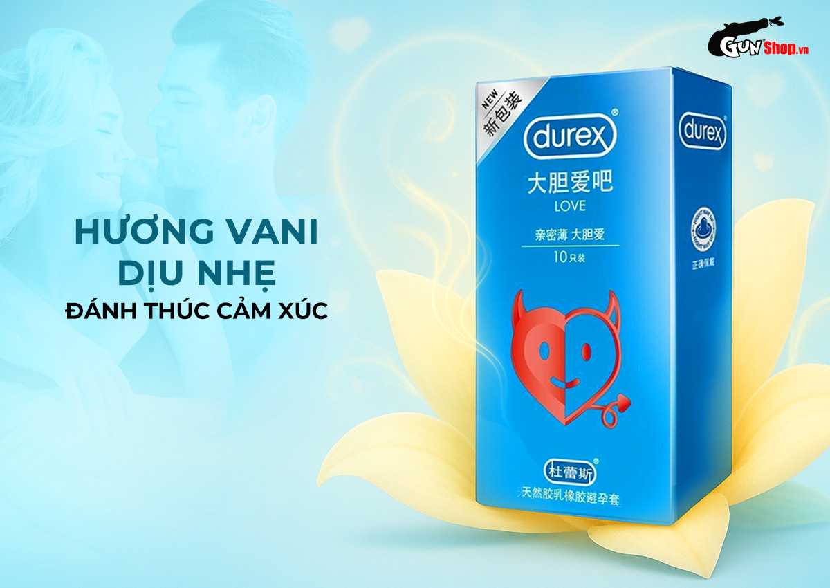 Bao cao su Durex Love chính hãng tại Gunshop