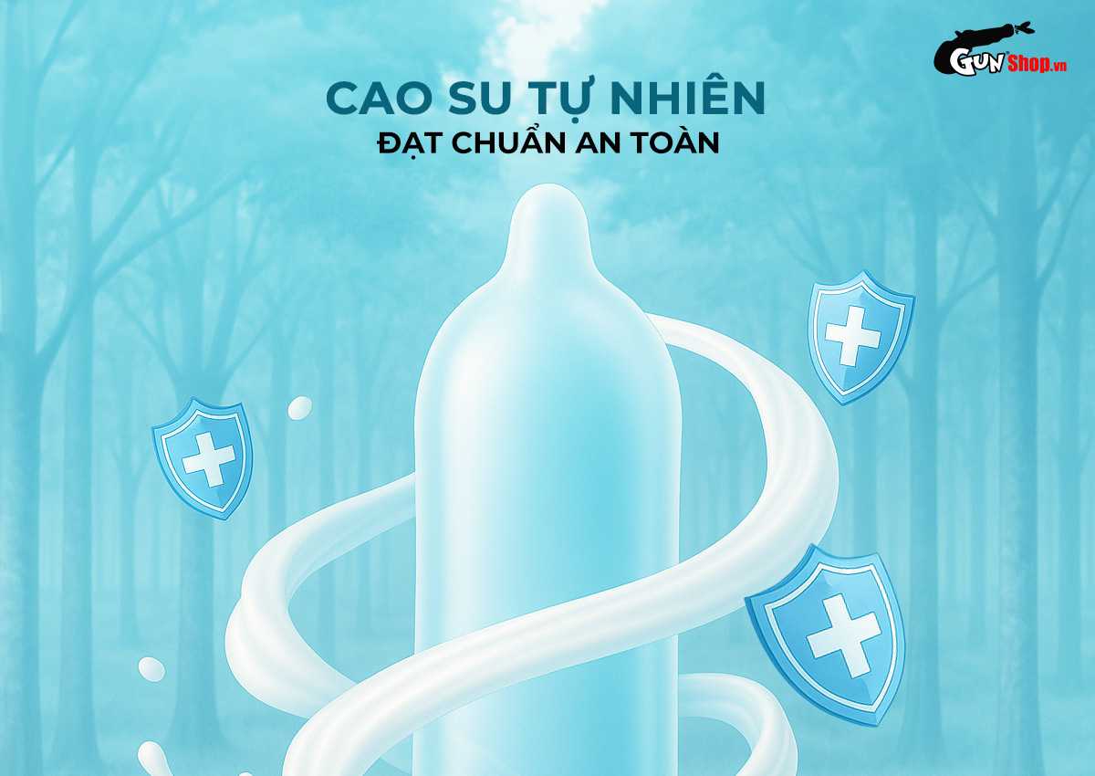 Bao cao su Durex Love chính hãng tại Gunshop
