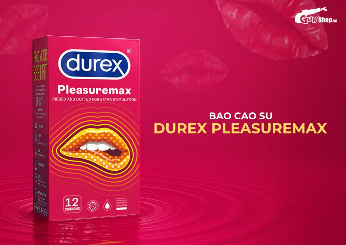 Bao cao su Durex Pleasuremax chính hãng tại Gunshop