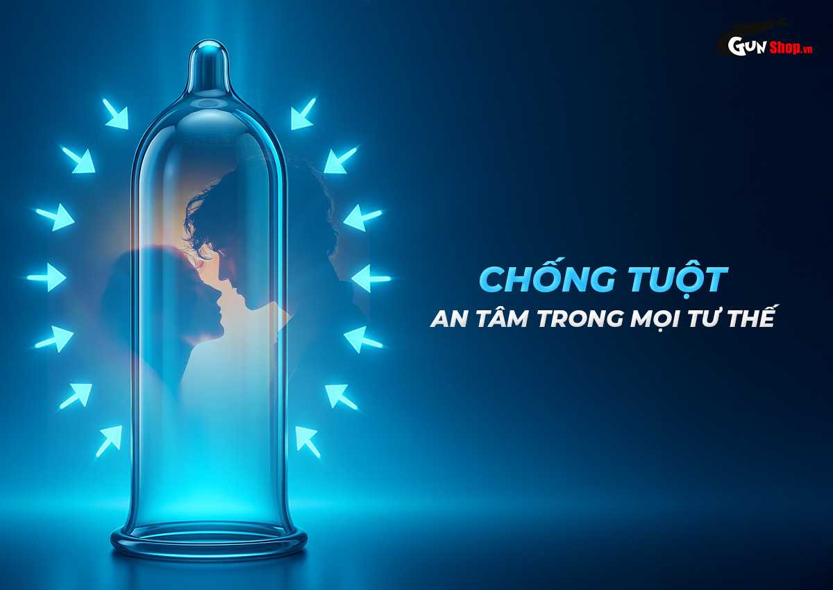 Bao cao su Shell Invisible - Hộp 10 cái chính hãng tại Gunshop