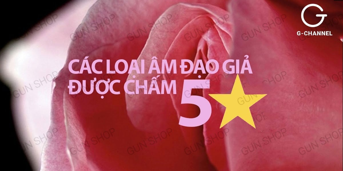 Các loại âm đạo giả được chấm 