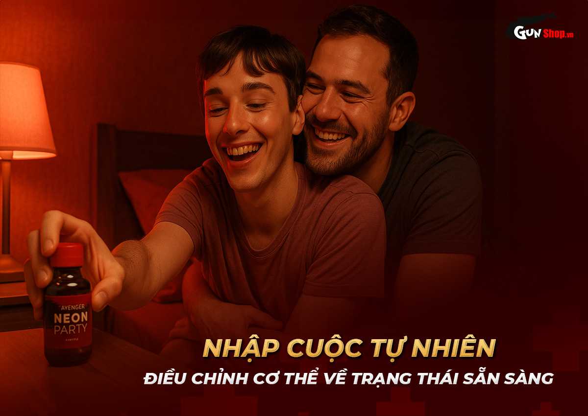 chai hít Popper Avenger Neon Party Red - Chai 30ml chính hãng tại Gunshop