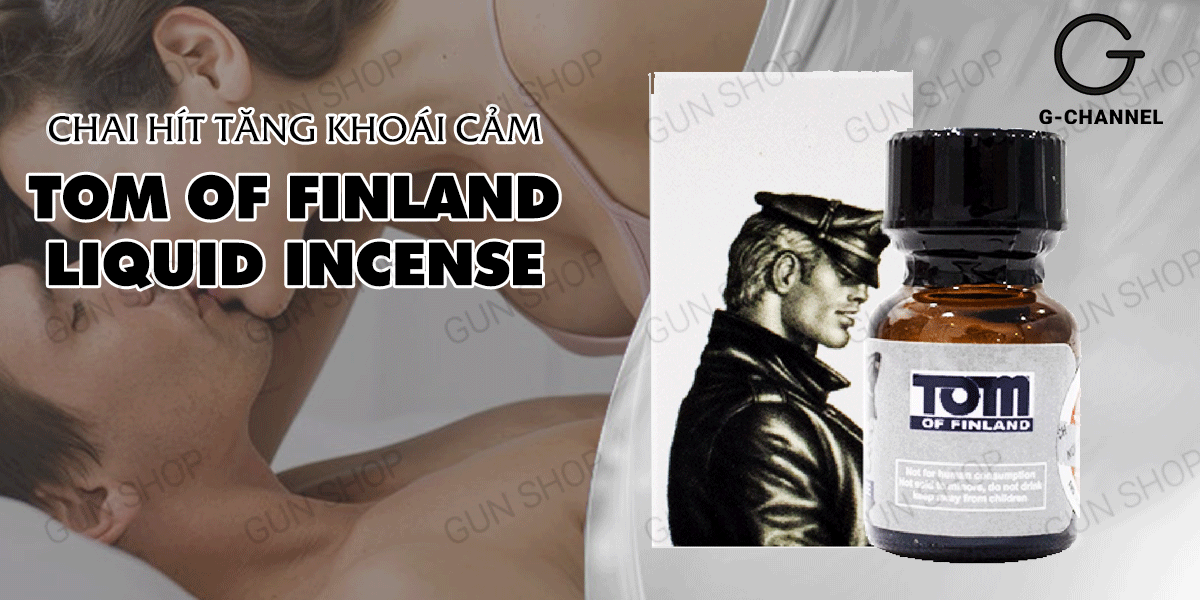 Chai hít tăng khoái cảm Tom Of Finland chính hãng tại Gunshop
