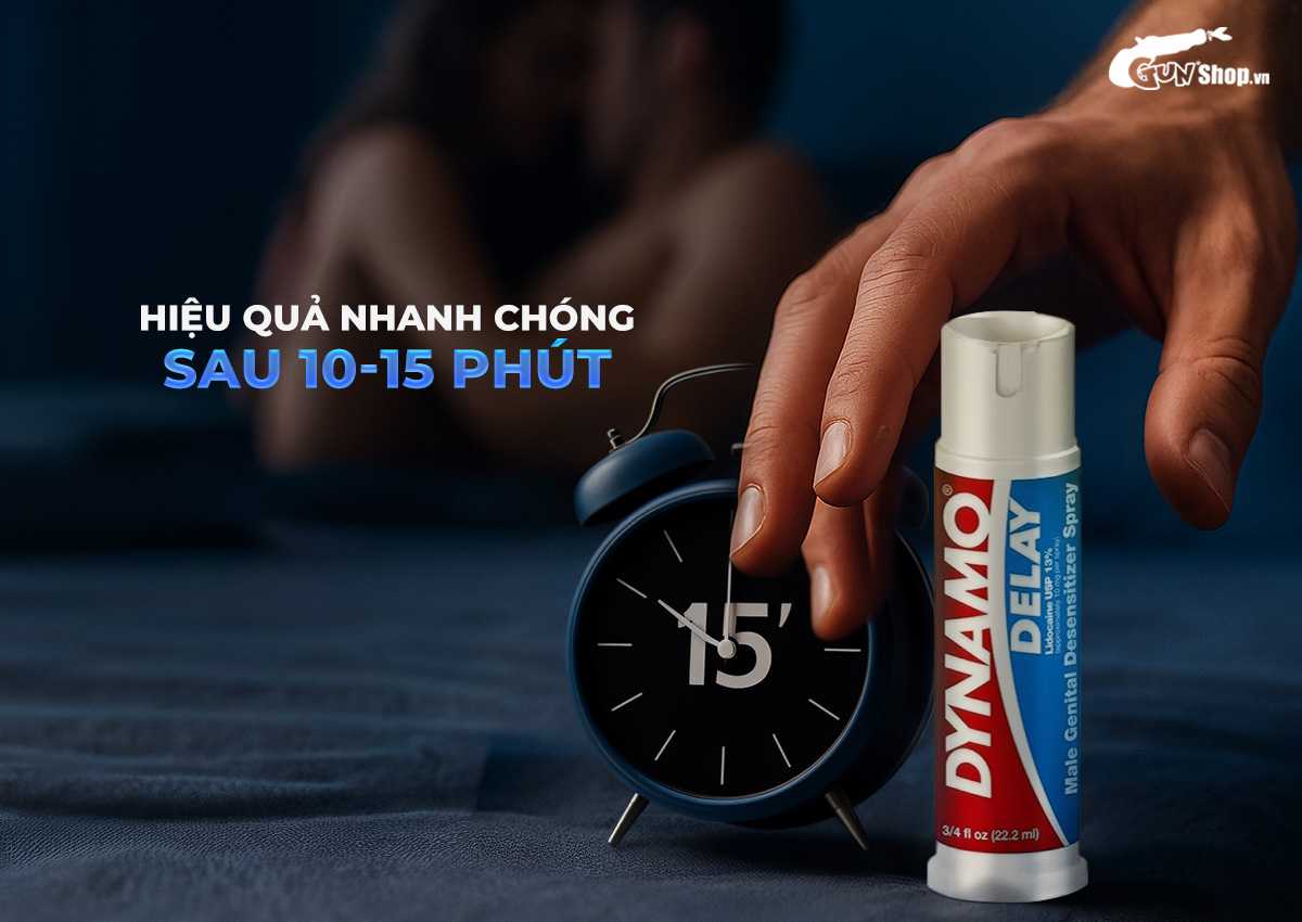 Chai xịt Dynamo Delay kéo dài thời gian chính hãng tại Gunshop