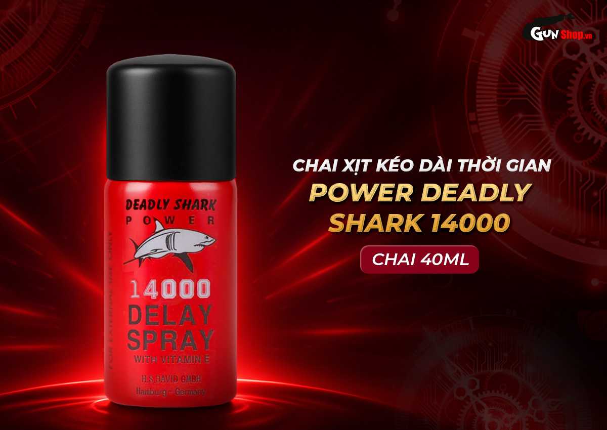 Chai xịt Power Deadly Shark 14000 chính hãng tại Gunshop