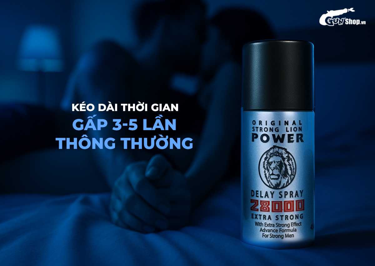 Chai xịt Power Strong Lion 28000 chính hãng tại gunshop