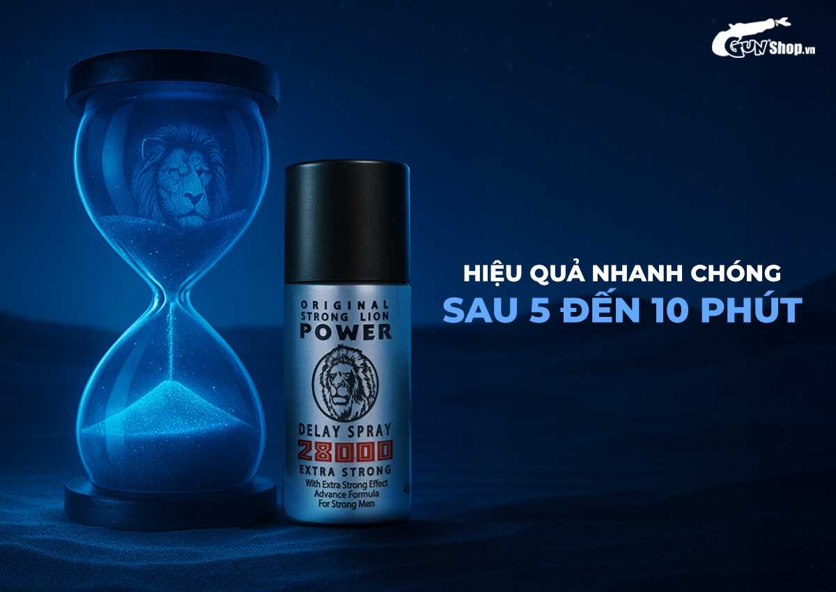 Chai xịt Power Strong Lion 28000 chính hãng tại gunshop