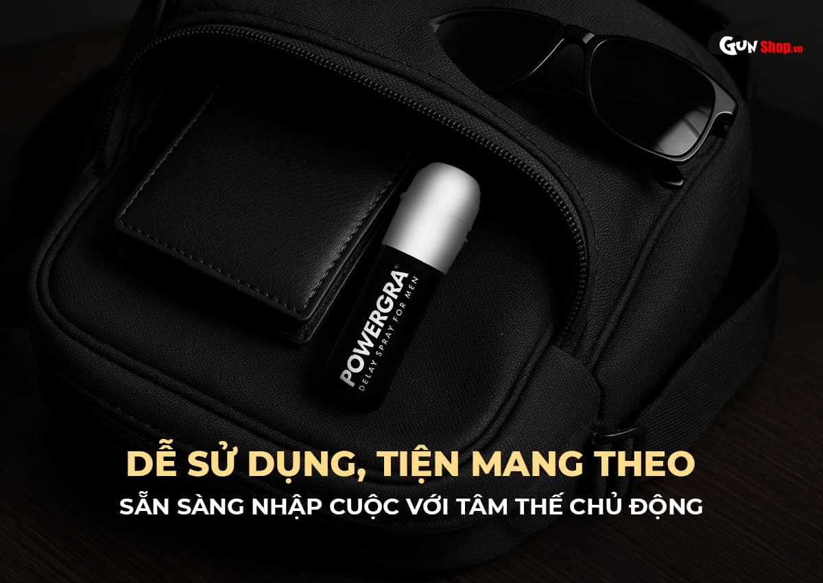 Chai xịt Powergra Delay Spray For Men chính hãng tạu Gunshop