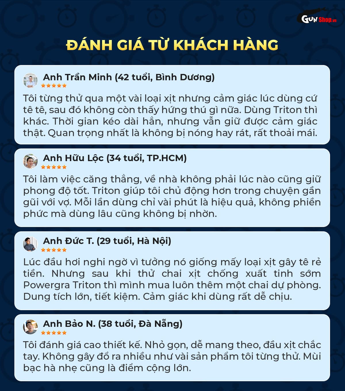 Đánh giá chai xịt Powergra Triton từ người dùng thực tế