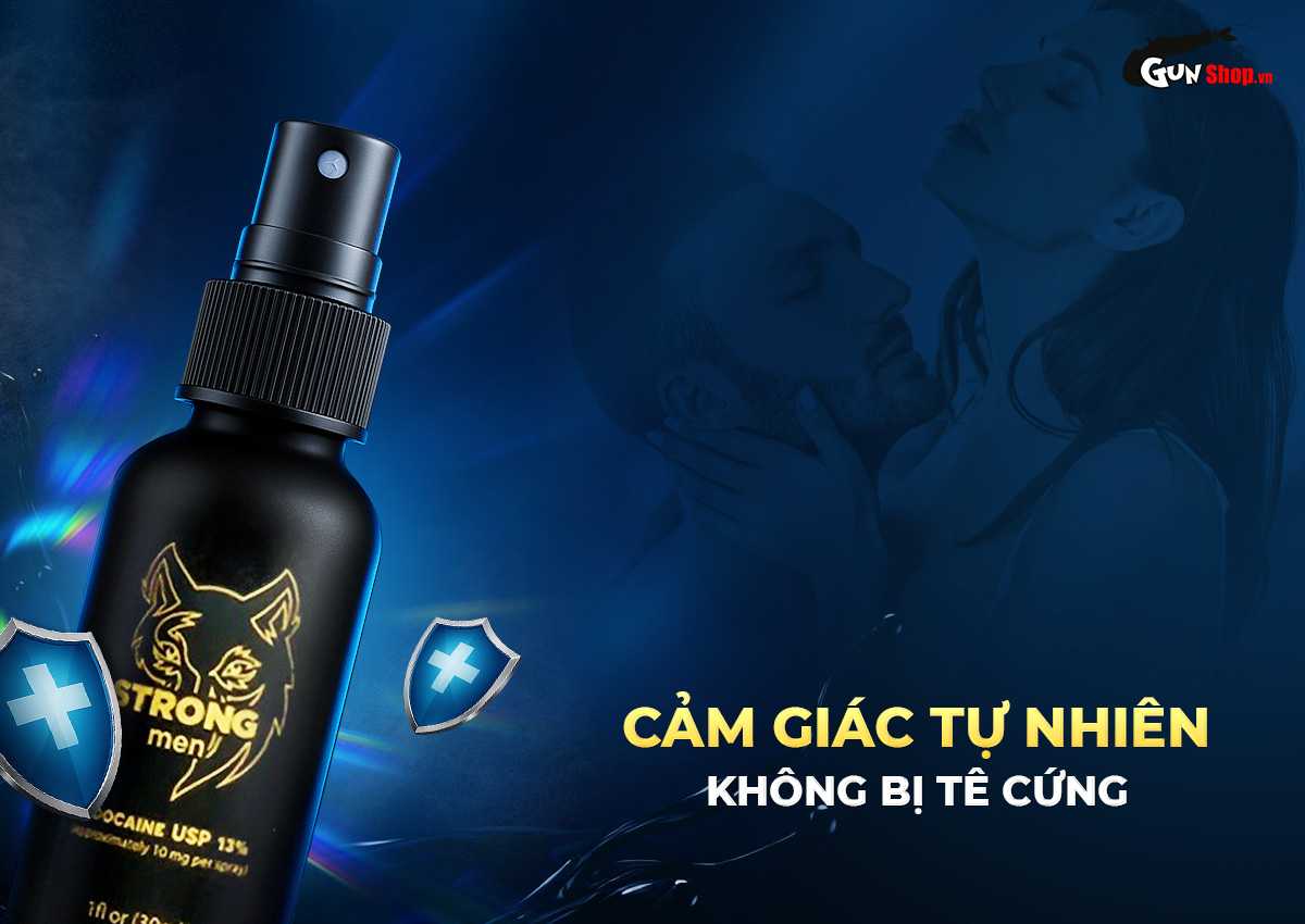 Chai xịt Strong men kéo dài thời gian chính hãng tại Gunshop
