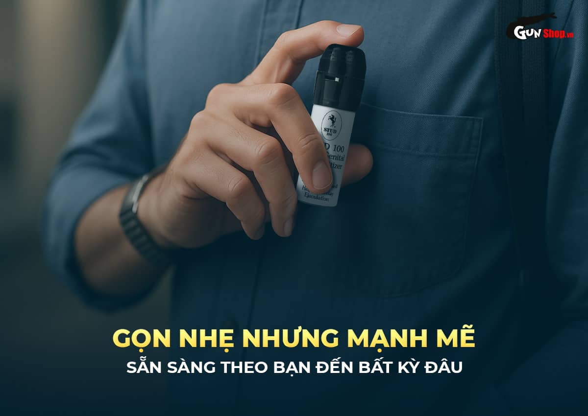Chai xịt Stud 10 kéo dài thời gian quan hệ chính hãng tại Gunshop