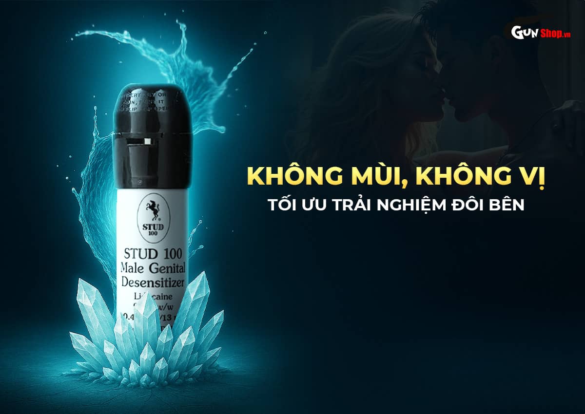 Chai xịt Stud 10 kéo dài thời gian quan hệ chính hãng tại Gunshop
