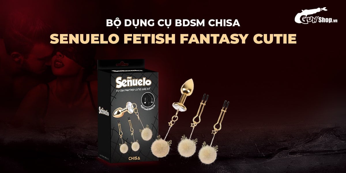 Bộ dụng cụ BDSM Chisa Fetish Fantasy Cutie Lure Kit chính hãng tại Gunshop