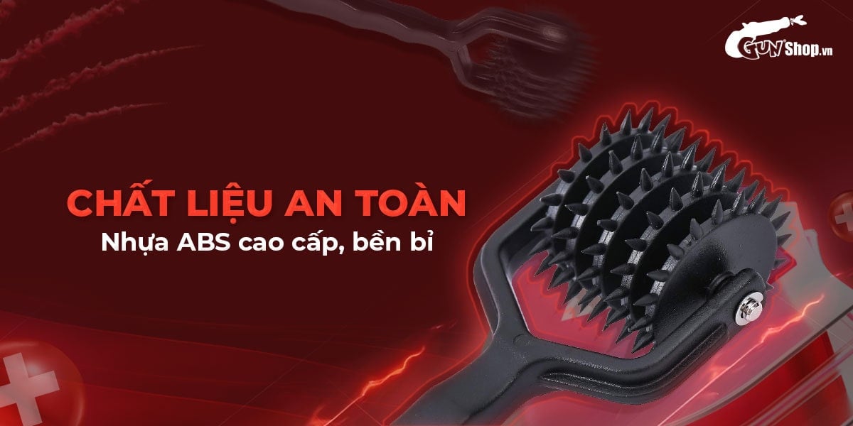 Cọ lăn gai BDSM Chisa Sins Inquisition Prickly Pinwheel chính hãng tại Gunshop