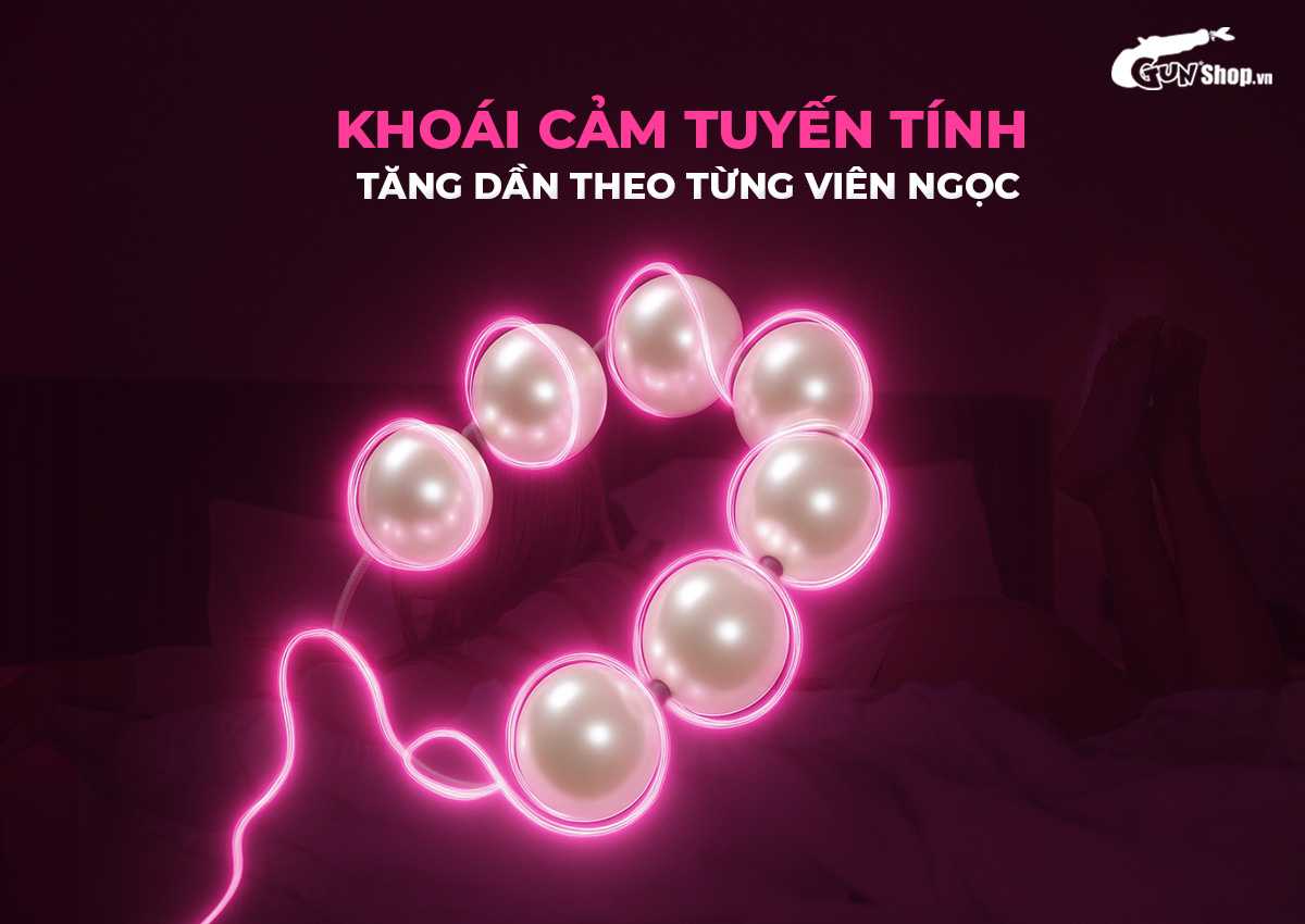 Chuỗi ngọc trai kích thích hậu môn Shelly Play Sway chính hãng tại Gunshop