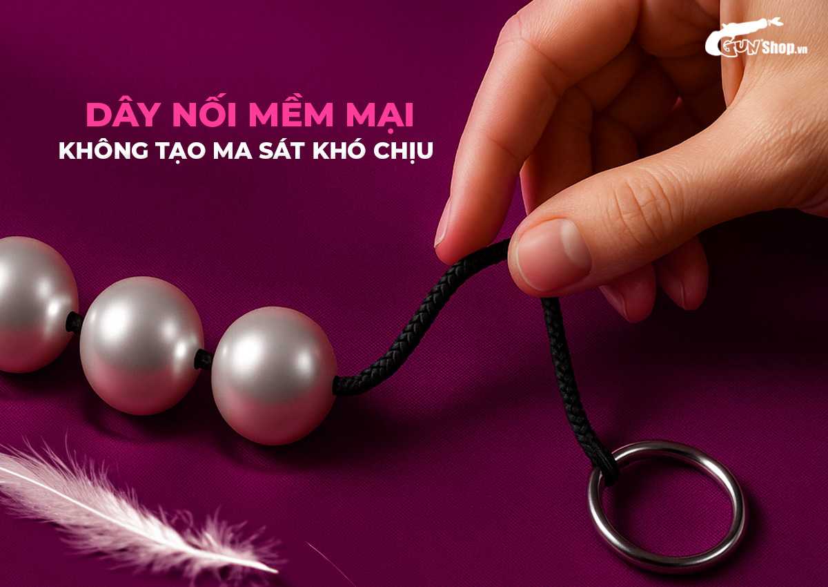 Chuỗi ngọc trai kích thích hậu môn Shelly Play Sway chính hãng tại Gunshop
