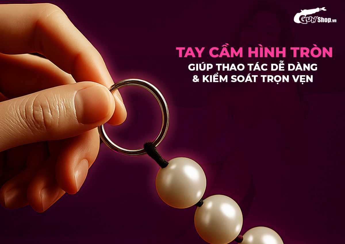 Chuỗi ngọc trai kích thích hậu môn Shelly Play Sway chính hãng tại Gunshop