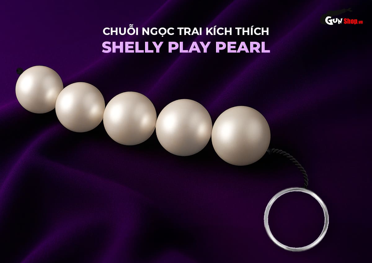 Chuỗi kích thích hậu môn Shelly Play Pearl chính hãng tại Gunshop