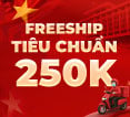 Freeship tiêu chuẩn đại lễ