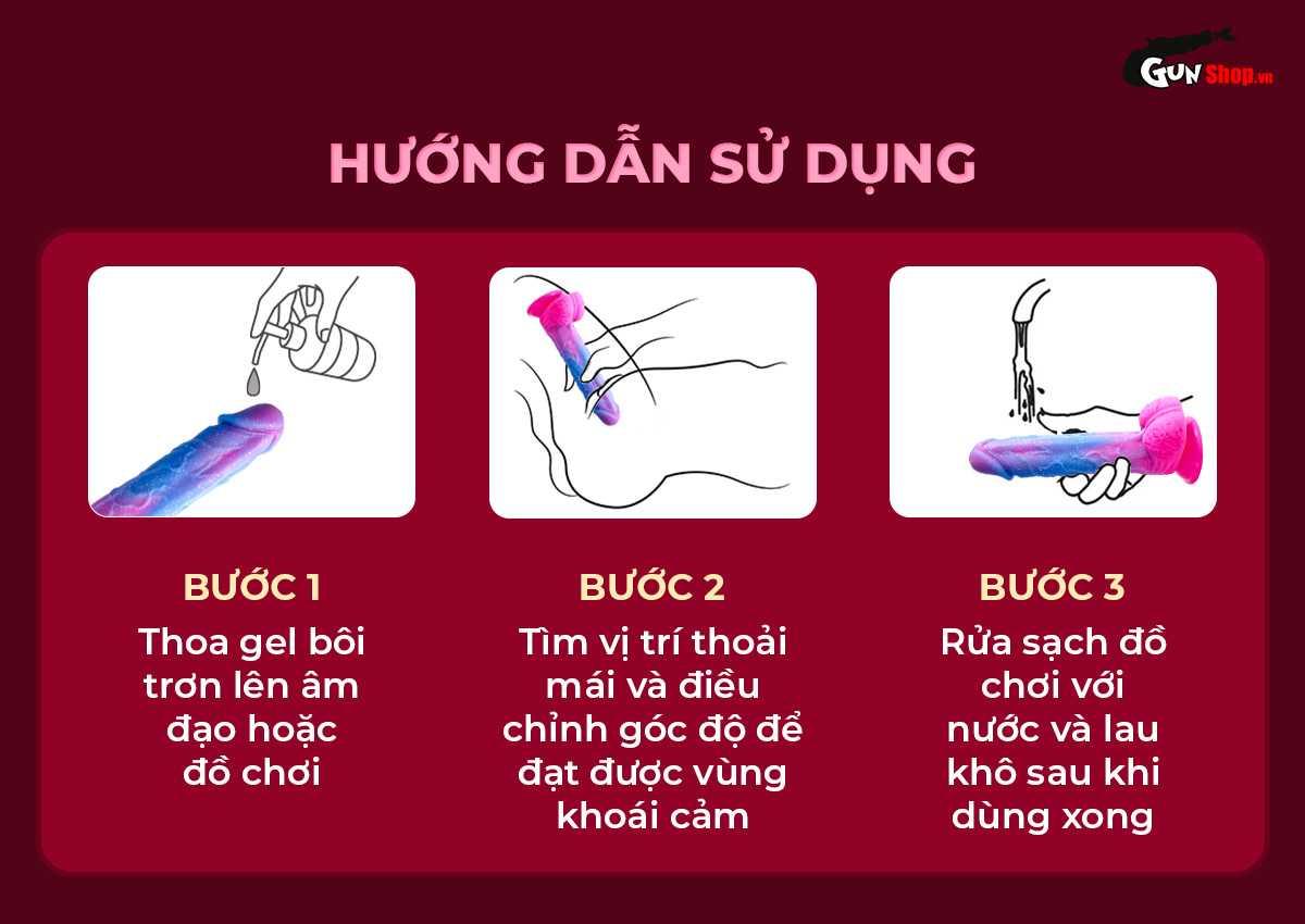 Hướng dẫn cách sử dụng dương vật giả dính tường Shelly Play Prismy