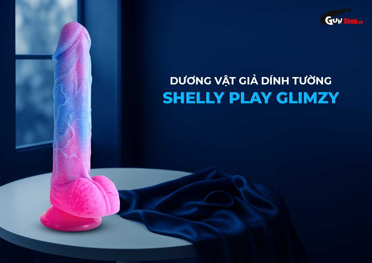Dương vật giả dính tường Shelly Play Glimzy chính hãng tại Gunshop