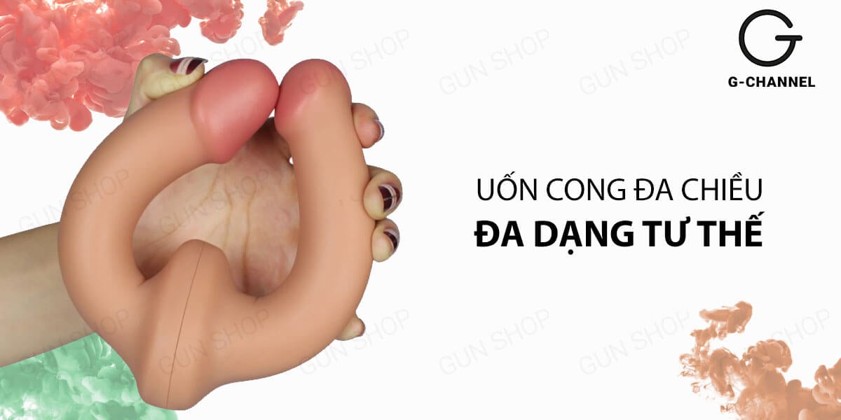 Dương vật giả 2 đầu Lovetoy Holy Dong 12.5
