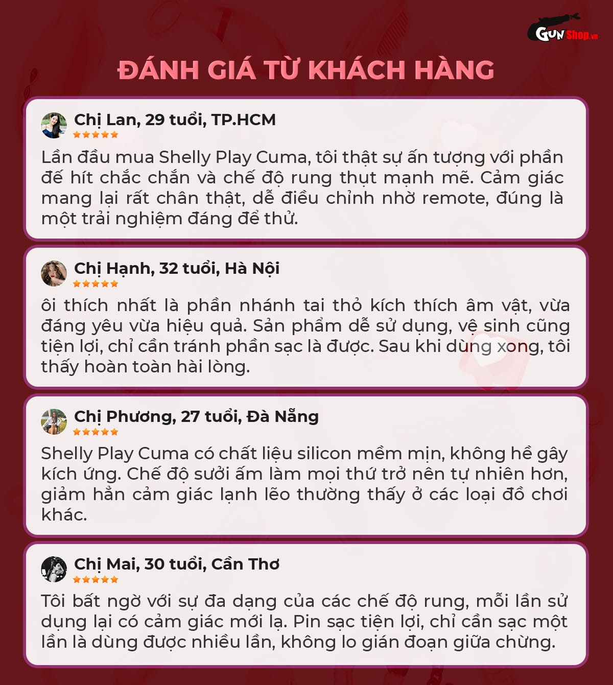 Đánh giá từ khách hàng về dương vật giả dính tường Shelly Play Cuma