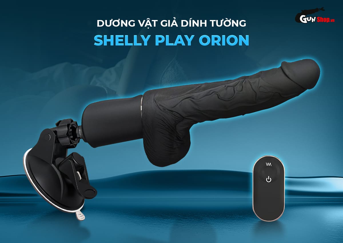 Dương vật giả dính tường Shelly Play Orion chính hãng tại Gunshop