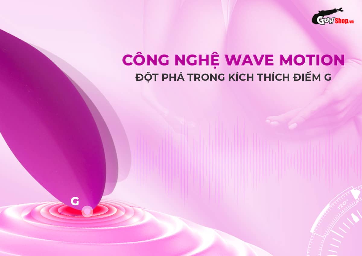 dương vật giả Lelo Mona Wave cao cấp tại Gunshop