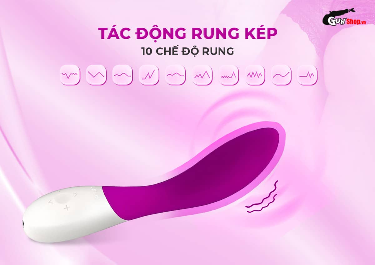 dương vật giả Lelo Mona Wave cao cấp tại Gunshop