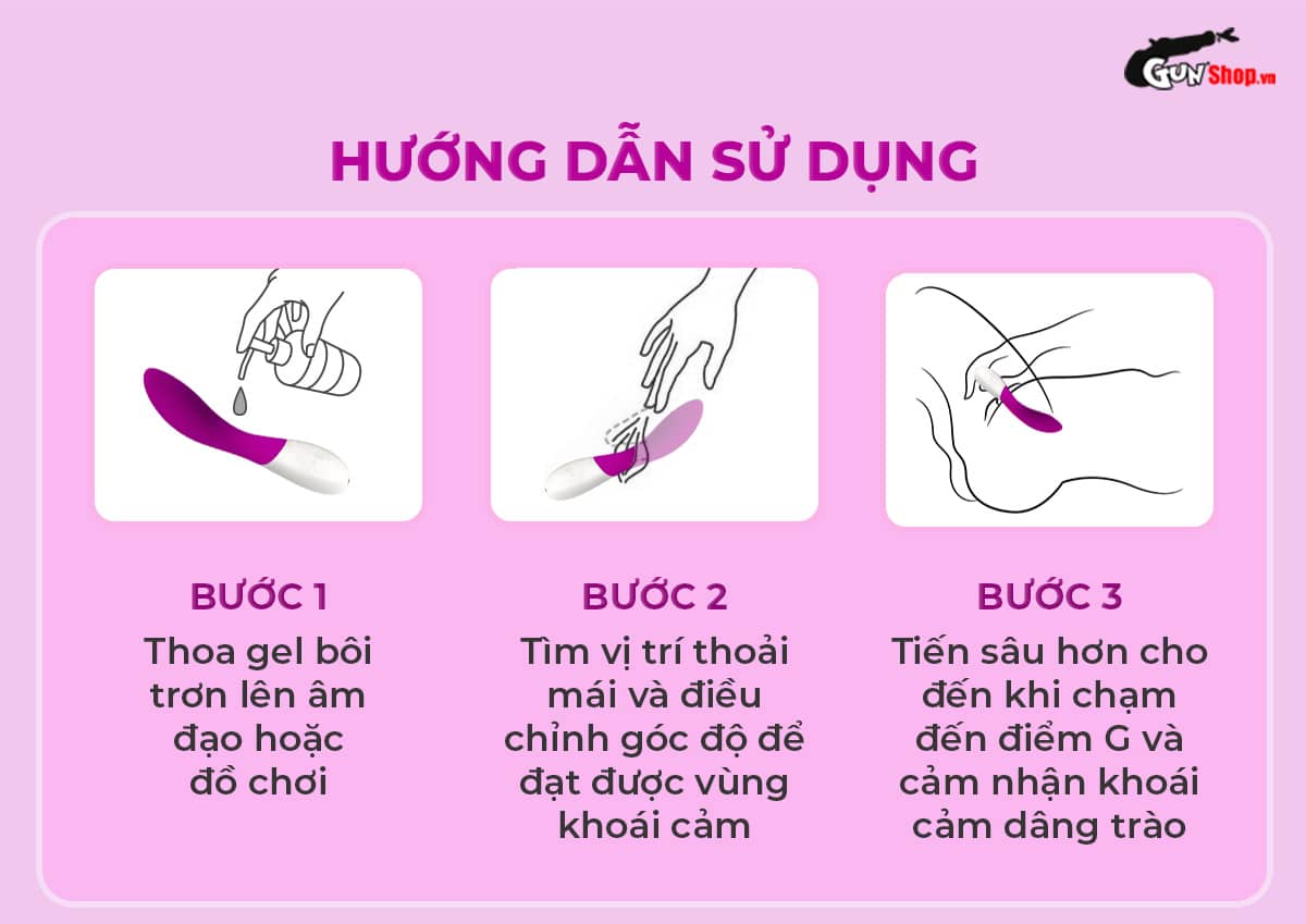 Cách sử dụng Lelo Mona Wave