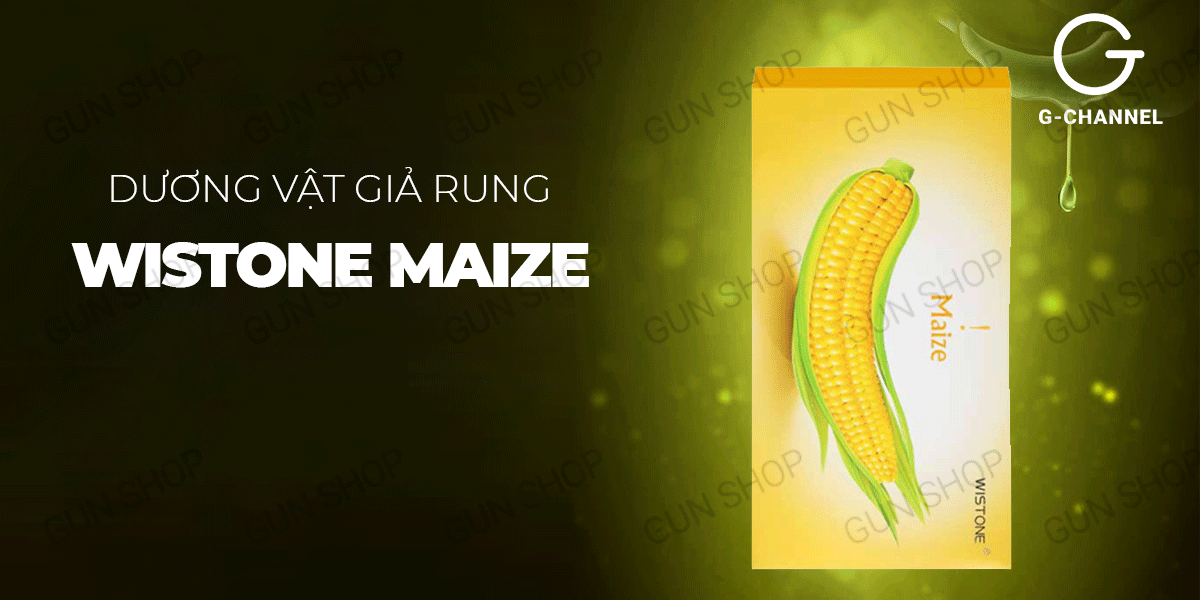 Dương vật giả ngụy trang Wistone Maize hình quả bắp giá rẻ tại gunshop.vn