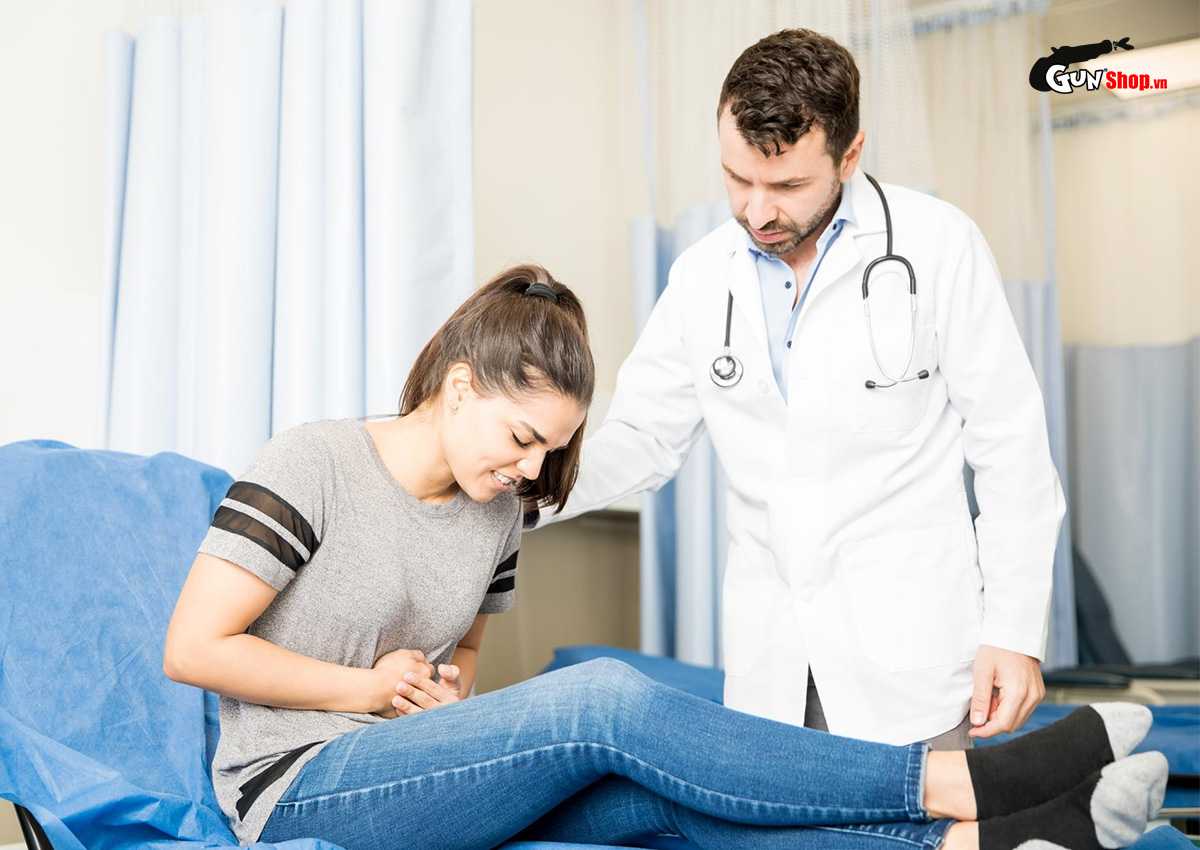 Quan hệ xong đau bụng dưới có thai không?